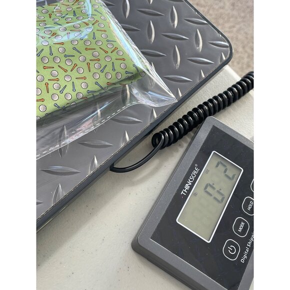 Izod Silk Necktie Adjustable Fit Golf Ball and Tee Green Lightweight USA Made - Picture 7 of 7